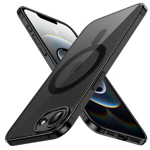 �y���������zJETech iPhone 16e 6.1�C���`2025�p �}�O�l�b�g�X�����P�[�X MagSafe�ɑΉ� �J���������Y�S�ʕی� ���^ �y�� �N���A �~�j�}���X�g �ی�t�H���J�o�[ �F�F�u���b�N