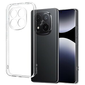 �y���������zZLFENJOY Xiaomi 13T/13T Pro TPU�f�� �ϏՌ� �\�t�g�V���R���P�[�X �y�� ���^ �����h�~ �ی�J�o�[ �F�Fclear�A�T�C�Y�FRedmi Note 14 Pro 5G