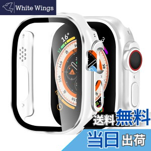 �y���������zBELIYO �Ή� Apple Watch �P�[�X Series 11/10/9/8/7/SE3/SE2/SE/6/5/4/3/2/1 Ultra 3/2/1 �A�b�v���E�H�b�` �J�o�[ �K���X�t�B���� ��̌^ Apple Watch �J�o�[ PC�f�� �y�� ���{���Ɏq�� ��d�\�� �A �F�F