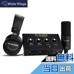 �y���������zM-AUDIO M-Track Duo HD �I�[�f�B�I�C���^�[�t�F�C�X USB-C�Ή� 24bit�E192kHz 2�C��2�A�E�g(XLR/TRS�Ή�) ���R�[�f�B���O�E�z�M�E�|�b�h�L���X�g�Ή� �\�t�g�E�F�A�X�C�[�g�t�� �F�F�u���b