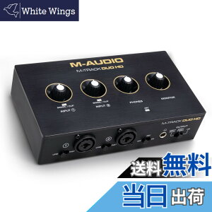 �y���������zM-AUDIO M-Track Duo HD �I�[�f�B�I�C���^�[�t�F�C�X USB-C�Ή� 24bit�E192kHz 2�C��2�A�E�g(XLR/TRS�Ή�) ���R�[�f�B���O�E�z�M�E�|�b�h�L���X�g�Ή� �\�t�g�E�F�A�X�C�[�g�t�� �F�F�u���b