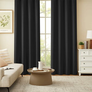 �y���������zJoydeco �J�[�e�� 2���Z�b�g 99.9%�ȏ�Ռ� �Ռ��J�[�e�� �u���b�N�F ��100cm*��90cm ���� �f�M �h�� �h�� ����ډB�� ������� UV�J�b�g �`�ԋL�����H �Q�� ���r���O ���� ����\ �F