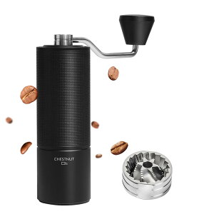 �y���������zTIMEMORE C3S �R�[�q�[�~�� �蓮 �^�C�����A 36�i�K�e�������\ �y�� �ȗ͐� �g�� �������ȒP �X�e�����X���R�[�q�[�~�� �u���b�N (�u���V�t��)�c �F�FC3S Black�A�T�C�Y�FC3S