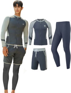 �y���������z[AILITI] �t�B�b�g�l�X���� �����Y 3�_�Z�b�g �������b�V���K�[�h UV�J�b�gUPF50+ ���M���X �T�[�t�p���c �������p �F�F�O���[�A�T�C�Y�FXL