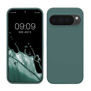 �y���������zkwmobile �X�}�z�P�[�X Google Pixel 10 Pro XL�Ή� �P�[�X - TPU ���L�b�h �V���R�� �J�o�[ - �ϏՌ� ���h�~ �T���T�� Case �F�F�X���[�L�[�u���[�O���[���A�T�C�Y�FPixel 10 Pro XL