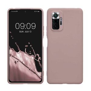 �y���������zkwmobile �X�}�z�P�[�X Xiaomi Redmi Note 10 Pro�Ή� �P�[�X - �ϏՌ� ����~�� �\�t�g TPU �V���R�� - ���x���_�[ �F�F�k�[�h���C���b�N