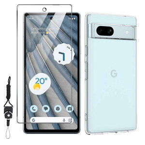 �y���������zNutmeg�y1+1�z�Ή� Google Pixel 7a ��p�K���X�t�B���� + Pixel 7a ��p�P�[�X �N���A TPU�f�� �����h�~ �_�炩����G�� �����h�~ �ϏՌ� �O�[�O���s�N�Z��7a ��p�ی�t�B���� �d�x9H �C