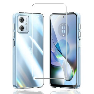 �y���������z�y1+1�z for moto g64y 5G �K���X�t�B����+�P�[�X �N���A �K���X�t�B���� �_�� �M�A�N�I�X�Z���X �ϏՌ� �K���X�t�C�����ی�t�� �����h�~ ��p�ی� �U�M���H �S���� �y�� �����ߗ� 