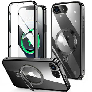 �y���������ziPhone 14/15/ �V���[�Y �P�[�X �X�^���h�@�\�t���E�A�N�V�����{�^�� �F�F�u���b�N�A�T�C�Y�FiPhone 16e