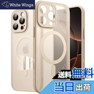�y���������zJETech iPhone 16 Pro / 16 Pro Max �p �}�O�l�b�g�P�[�X �J�����R���g���[���{�^�� MagSafe�ɑΉ� �������̃}�b�g�w�� ���^ �ϏՌ� �t�H���J�o�[ �F�F�f�U�[�g�`�^�j�E���A�T�C�Y�FiPhone 16