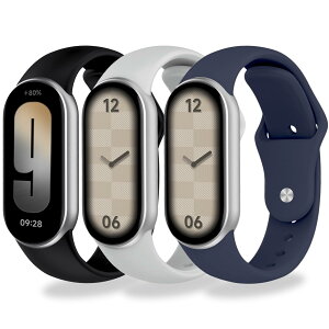 �y���������z[Monuary] 3-8�F Xiaomi Smart Band 10/9/8�ƌ݊����̂�������p���X�g�o���h�A�_�炩��TPU���A�ʋC���A�h���A�v���ȉ�̗̂̍p �F�F�� �A�D �A�D�F�A�T�C�Y�F�t�J���i�V���R���j