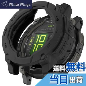 �y���������zHeeNia Garmin �Ή� �P�[�X �V���R���ގ� �ی�P�[�X �J�o�[ �Ռ��z�� ���y�� �_�� �Ռ��h�~ �C�菝�h�~ �ی�J�o�[�p �F�F�u���b�N�A�T�C�Y�FGarmin Instinct 3 45mm