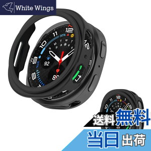 �y���������zSamsung Galaxy Watch 8 44mm �p �P�[�X �ی�P�[�X �yNOUKAJU�z �ی� �J�o�[ TPU�f�� �S�ʕی� �����^ �����ȒP �ϏՌ� �����ߗ� �J�o�[ �Ռ��z�� �A�N�Z�T���[ (�u���b�N) �F�F�N���A�A�T