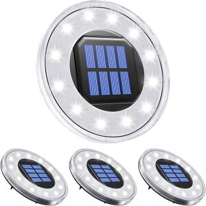 �y���������zNFESOLAR LED�K�[�f�����C�g �\�[���[���C�g �h�� ���Z���T�[ ������� ���O �� ���C�g�A�b�v �O�\ �G���g�����X �u���^ ���ߍ��ݎ� �F�F4�Z�b�g�z���C�g�A�T�C�Y�F4�Z�b�g�z