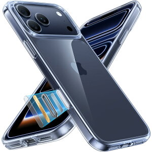 �y���������z�y�ČR�ϏՌ��zTORRAS iPhone �p �P�[�X �h�ЃP�[�X �ϏՌ� ������ ���ϖh�~ �ČRMIL�K�i �w��h�~ �X�g���b�v�z�[���t�� �����Y�ی� Guardian Series �F�F�N���A�A�T�C�Y�FiPhone 17 Pro �p