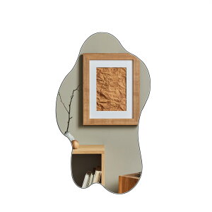 �y���������zTelarana �S�g�� �p���� �Ǌ|���� �X�^���h�~���[ �⃁�b�L �ԕr�` 45x56x0.4CM �F�F�V���o�[�A�T�C�Y�F����41 x ��70 cm