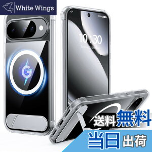 �y���������zFNDMIL Google pixel 6 �p �P�[�X �F�F�N���A[Magsafe�Ή�]�X�^���h�t���A�T�C�Y�FGoogle Pixel 10/10Pro