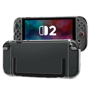 �y���������zTasikar Nintendo Switch/Switch 2�p�J�o�[ ���������̓����ȃP�[�X �����^ �C�V���X�C�b�`�P�[�X �Ή��h�b�N��Joy Cons �R���g���[���[�i�����j [no_operating_system] �F�FClear�A�T�C�Y�FSwitch 2