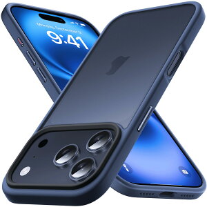 �y���������zAnqrp iPhone 14/15/16 Series �p �P�[�X ������ �F�F�u���[�A�T�C�Y�FiPhone 17 Pro Max [6.9�C���`]