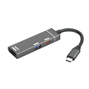 �y���������zxiwai Type C USB3.1 USB-C - HDMI VGA �R���o�[�^�[ HDTV �}���`�|�[�g �f�B�X�v���C �A�_�v�^�[ 4K 60hz 1080p ���X PD 100W �d���|�[�g�t�� �F�F�u���b�N
