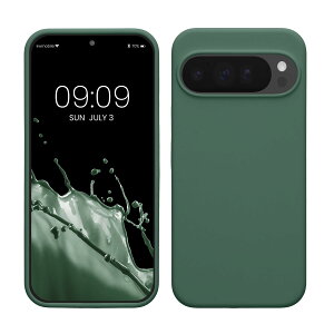 �y���������zkwmobile �X�}�z�P�[�X Google Pixel 10 Pro XL�Ή� �P�[�X - TPU ���L�b�h �V���R�� �J�o�[ - �ϏՌ� ���h�~ �T���T�� Case �F�F�t�H���X�g�O���[���A�T�C�Y�FPixel 10 Pro XL