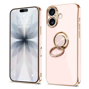 �y���������ziPhone 16e �P�[�X �����O�t�� �ϏՌ� �A�C�t�H��16e �����O �J�o�[ 360°��] �X�^���h�@�\ TPU �ԍڃz���_�[�Ή� 6.1�C���` �����Y�ی� �X�g���b�v�z�[���t�� �F�F�s���N�A�T�C�Y�Fip