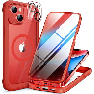 �y���������zMiracase iPhone SE/13/14/15/16/17 �P�[�X 9H�����K���X �t���J�o�[ �F�F���b�h�A�T�C�Y�FiPhone14