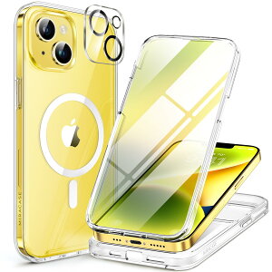 �y���������zMiracase iPhone SE/13/14/15/16/17 �P�[�X 9H�����K���X �t���J�o�[ �F�F�N���A�A�T�C�Y�FiPhone14
