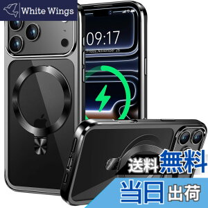 �y���������z�yCD MagSafe�����O�E�X�^���h��́ziPhone 15 Pro Max �p�N���A�P�[�X[MagSafe�Ή��E�B���X�^���h] [�{�̂̐F�E���b�L�o���p�[]�X�g���b�v�z�[���t�� �p�x������ �ČRMIL�K�i�擾�E�Ϗ�