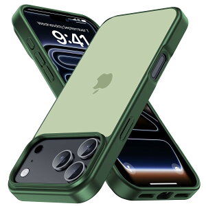 �y���������zCOSOIK iPhone 15 16Pro 17 Pro Max�P�[�X �F�F�~�b�h�i�C�g�O���[���A�T�C�Y�FiPhone 17 Pro �p�i6.3 �C���`�j