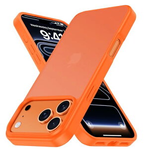 �y���������zCOSOIK iPhone 15 16Pro 17 Pro Max�P�[�X �F�F�I�����W�A�T�C�Y�FiPhone 17 Pro �p�i6.3 �C���`�j