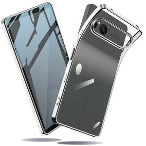 �y���������zXperia �P�[�X �N���A �Ռ��z�� ���^ TPU �y�� �Ռ��z�� �X�}�z�P�[�X �J�o�[ �X�g���b�v�z�[���t�� �S�ʂ̕ی� �F�F�V���o�[�A�T�C�Y�FXperia 10 VII