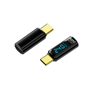 �y���������zYFFSFDC USB4.0 Type C �ϊ��A�_�v�^ LED���b�g�X�N���[���\���y2�Z�b�g�z PD�Ή� 240W�}���[�d 8K@60Hz�f���o�� �I�X-���X �X�}�[�g�`�b�v���� 40Gbps�����f�[�^�]�� OTG usb c �P�[�u���p Ma
