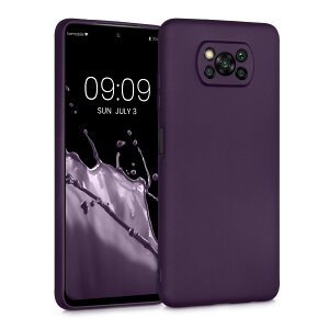�y���������zkwmobile �X�}�z�P�[�X Xiaomi Poco X3 NFC/Poco X3 Pro�Ή� �P�[�X - �ϏՌ� ����~�� �\�t�g TPU �V���R�� - ���x���_�[ �F�F���^���b�N�p�[�v��