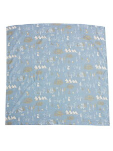 �y���������z���[�~�� �}���`�K�[�[�P�b�g ���{�� 2�d�K�[�[ ������� �X���h�� �����P�[�v �Ђ��|�� 100×100cm �F�F���ƐX�i�u���[�j�A�T�C�Y�F100cm×100cm