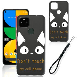 �y���������z�X�}�[�g�t�H����p�ی�P�[�X (Don't touch my cell phone) �F�FDon't touch my cell phone�A�T�C�Y�F�Ή� Google pixel 5A 5G�p