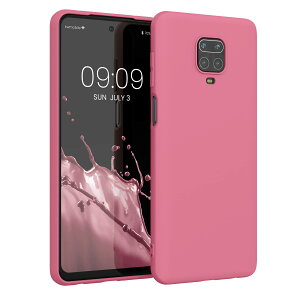 �y���������zkwmobile �X�}�z�P�[�X Xiaomi Redmi Note 9S / 9 Pro / 9 Pro Max�Ή� �P�[�X - �ɔ� TPU �V���R�� �}�C�N���t�@�C�o�[ ���F �F�F�X�E�B�[�g �L�����f�B�A�T�C�Y�FRedmi Note 9S / 9 Pro / 9 Pro Max