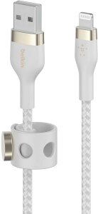 �y���������zBelkin USB-A to ���C�g�j���O �ґg�V���R�� �P�[�u�� iPhone 13 / 12 / SE / 11 / XR �Ή� �}���[�d �����ϋv MFi�F�� 1M �u���b�N BOOST CHARGE��Flex CAA010bt1M �F�F�z���C�g