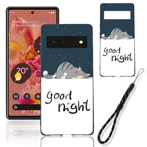 �y���������z�X�}�[�g�t�H����p�ی�P�[�X (Don't touch my cell phone) �F�Fgood night�A�T�C�Y�F�Ή� Google Pixel 6�p