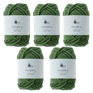�y���������z���E�[�� knitworm �ю� 5�ʃZ�b�g �A�N����L �ɑ� 5�� �A�N���� �ڂ��j 12�� ���{�� �F�F15.�΁A�T�C�Y�F50g(��55m)