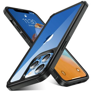 �y���������zTMUJWS iPhone 12 Pro Max �P�[�X �N���A �ϏՌ� �Ռ��z�� TPU �o���p�[ �ČRMIL�K�i �S�ʕی�J�o�[ �A�C�t�H�� 12 pro max �P�[�X 6.7�C���` ���� ����~�߉� �ϋv�� ���ϖh�~ ���^ Qi�[�d ��