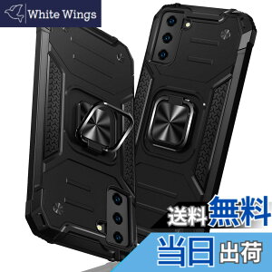 �y���������zTMUJWS Samsung Galaxy S21 Plus �P�[�X �����O �Ռ��z�� �ϏՌ� TPU+PC�o���p�[ ��d�\�� �ČRMIL�K�i �S�ʕی�J�o�[ ����h�~ �ԍڃz���_�[�Ή� �C�菝�h�~ ����~�� �y�� ���^ �A�C�t�H