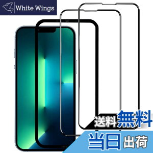 �y���������z�K���X�t�B���� iPhone 13mini �p �y2���Z�b�g�z�S�ʕی� �t�B���� �t���J�o�[ �t����� 5.4�C���`�Ή� �C�A�[�� �\��t���ȒP �F�F������-HD�A�T�C�Y�FiPhone 13 Promax