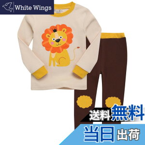 �y���������z[Vaenait Baby] 12����-12�� �L�b�Y �q�� �x�r�[ �����L�����N�^�[ �� ��100% ���[���E�F�A ���� �p�W���} �Q�Ԓ� �㉺�Z�b�g Cotton sleepwear �F�FA00-Lion�A�T�C�Y�F110