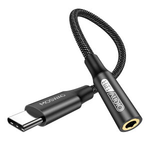 �y���������zMOSWAG USB Type C����3.5 mm�C���z���W���b�N�A�_�v�^�A�I�[�f�B�I�A�_�v�^USB C����⏕�Í����P�[�u�� Galaxy S21�AS21+�AS21Plus�AS21�AS20FE S20+�ȂǂɓK���Ă��܂� �F�F�_�[�N�u���b�N�A