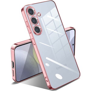 �y���������zSamsung Galaxy S24 �P�[�X �N���A �ϏՌ� �M�����N�V�[S24 �J�o�[ SC-51E / SCG25 ���� ���킢�� �؍� ���b�L���H ���C�����X�[�d ���^ �_�炩�� TPU �y�� ���ϖh�~ �t�@�b�V���� �\�t�g�P