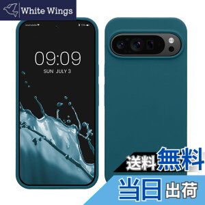 �y���������zkwmobile �X�}�z�P�[�X Google Pixel 9 Pro XL�Ή� �P�[�X - TPU ���L�b�h �V���R�� �J�o�[ - �ϏՌ� ���h�~ �T���T�� Case �F�F�Ő��F�}�b�g�A�T�C�Y�FPixel 9 Pro XL