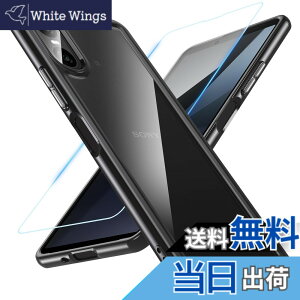 �y���������zfor OWKEY �P�[�X �F�F�u���b�N+�N���A�A�T�C�Y�FXperia 10 VI