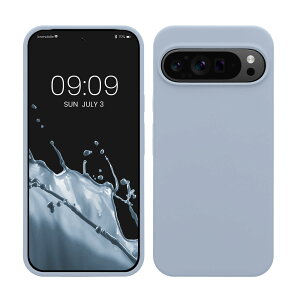 �y���������zkwmobile �X�}�z�P�[�X Google Pixel 9 Pro XL�Ή� �P�[�X - TPU ���L�b�h �V���R�� �J�o�[ - �ϏՌ� ���h�~ �T���T�� Case �F�F���C�g�u���[�}�b�g�A�T�C�Y�FPixel 9 Pro XL
