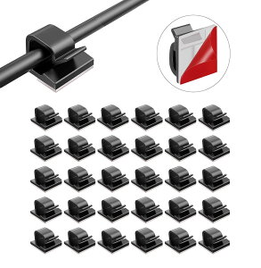 �y���������zNeyiem �P�[�u���N���b�v �P�[�u���X�^���h �e�[�u�����[ �ԗp �z�� �d���N���b�v �z���B�� �R�[�h�t�b�N ���͂ȗ��ʃe�[�v �F�F�u���b�N(30����)